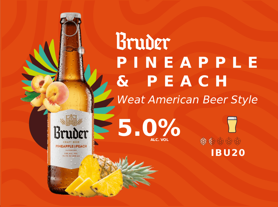 Bruder Pineapple & Peach